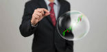 Image of Stocks appear to be on a bubble according to many experts. 