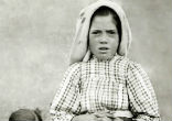 Image of Sister Lucia was one of the three children who witnessed Our Lady of Fatima's appearance. 