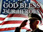 Image of May God bless all our veterans, by whose sacrifices we remain free. 