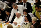Image of Pope Francis wisely urged us to 'not seek for ourselves more than we need, but rather what is good for others.'