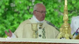 Image of Pope Francis wants to change the Lord's Prayer to make it more clear. 