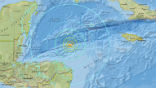 Image of The 7.6 quake struck far enough away from people to avoid casualties. 