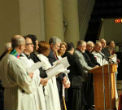 Image of Father Frank Pavone, president of the National Pro-Life Religious Council and national director of Priests for Life, preaches the sermon at the National Memorial for the Pre-born last year.