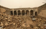 Image of The tomb of the prophet Jonah was partially destroyed by ISIS in 2014. 
