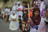 Image of Christian persecution in India is on the rise. 
