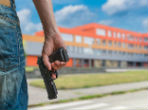 Image of School shootings are the product of American culture. 