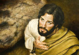Image of His love for us that He chooses to remain locked in the tabernacles of His churches, every day, waiting for us to acknowledge His presence.