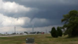 Image of Tornadoes formed by surprise in central Iowa and hit several towns, but no fatalities were reported. 