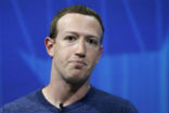 Image of Zuckerberg lost $18 billion in just five minutes of trading. 