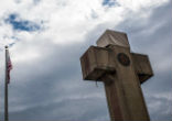 Image of The Peace Cross stands as a WWI memorial.