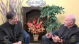 Image of Fr. Frank Pavone discusses his pro-life vocation with Deacon Keith Fournier. 
