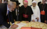 Image of Representatives of the Abrahamic religions sign a declaration on end of life issues at the Vatican Oct 28 2019 Credit Vatican Media