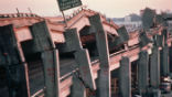 Image of The 1989 Loma Prieta or World Series Quake caused major damage and 63 fatalities. Most of the fatalities occurred when the upper section of the 880 freeway collapsed onto the lower one, smashing cars. 