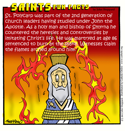 St. Polycarp Fun Fact St. Polycarp Fun Fact Image