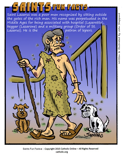 St. Lazarus Fun Fact St. Lazarus Fun Fact Image