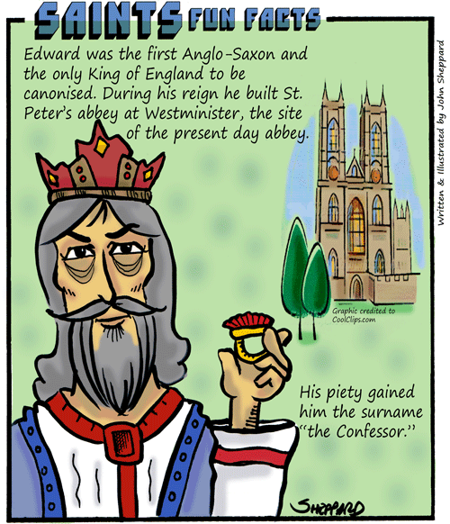 St. Edward the Confessor Fun Fact St. Edward the Confessor Fun Fact Image