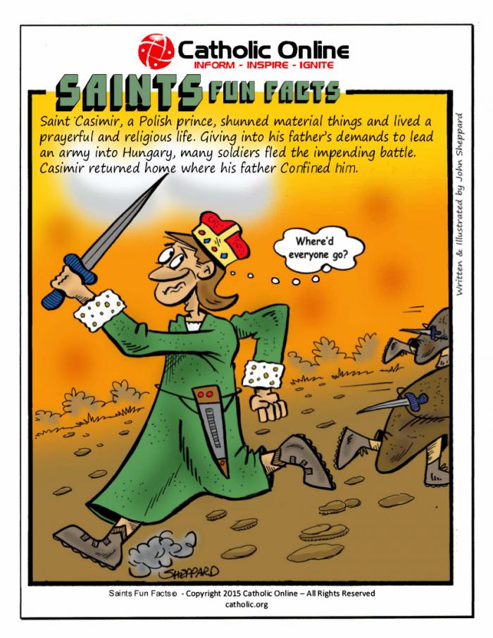 St. Casimir Fun Fact St. Casimir Fun Fact Image