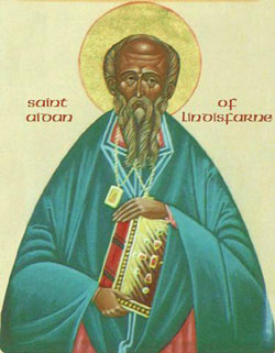 Image of St. Aidan of Lindisfarne Image of St. Aidan of Lindisfarne