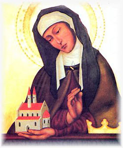 Image of St. Agnes of Bohemia Image of St. Agnes of Bohemia
