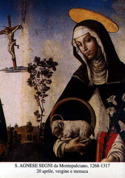 Image of St. Agnes of Montepulciano Image of St. Agnes of Montepulciano