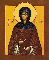 Image of St. Athanasia of Aegina Image of St. Athanasia of Aegina