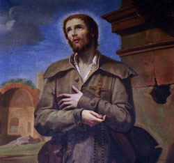 Image of St. Benedict Joseph Labré Image of St. Benedict Joseph Labré