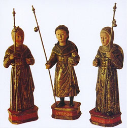 Image of St. Verissimus, Maxima, and Julia Image of St. Verissimus, Maxima, and Julia