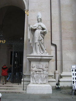 Image of St. Virgilius of Salzburg Image of St. Virgilius of Salzburg