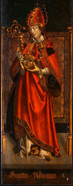 Image of St. AIban of Mainz Image of St. AIban of Mainz