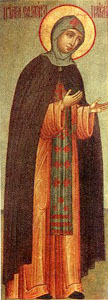 Image of St. Euphrosyne of Polotsk Image of St. Euphrosyne of Polotsk