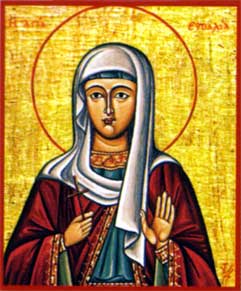 Image of St. Euthalia Image of St. Euthalia