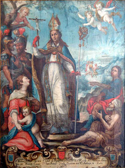 Image of St. Firminus of Amiens Image of St. Firminus of Amiens