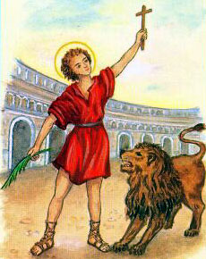 Image of St. Germanicus of Smyrna Image of St. Germanicus of Smyrna
