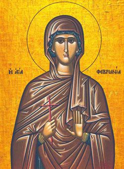Image of St. Febronia Image of St. Febronia