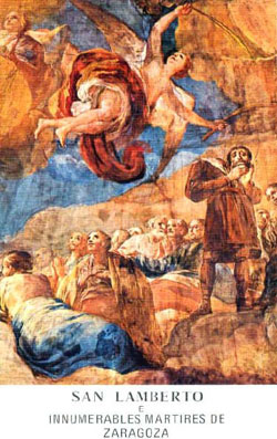 Image of St. Lambert of Saragossa Image of St. Lambert of Saragossa