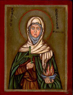 Image of St. Brigid of Ireland Image of St. Brigid of Ireland