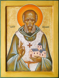 Image of St. Romanus of Condat Image of St. Romanus of Condat