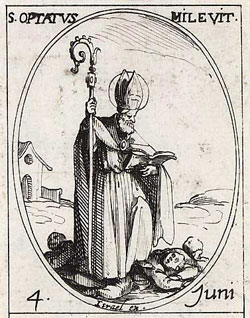 Image of St. Optatus of Milevis Image of St. Optatus of Milevis