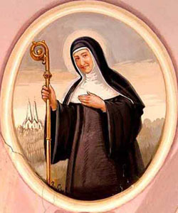 Image of St. Mechtildis of Helfta Image of St. Mechtildis of Helfta