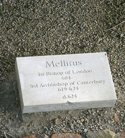 Image of St. Mellitus of Canterbury Image of St. Mellitus of Canterbury