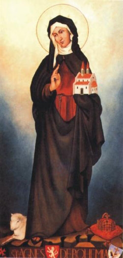 Image of St. Agnes of Bohemia Image of St. Agnes of Bohemia