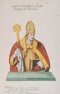 Image of St. Willehad of Bremen Image of St. Willehad of Bremen
