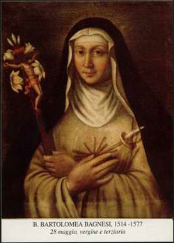 Image of Bl. Mary Bartholomea Bagnesi Image of Bl. Mary Bartholomea Bagnesi