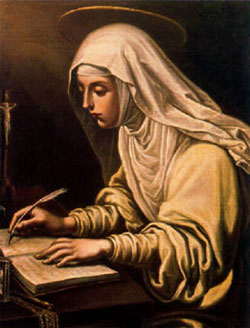 Image of St. Catherine de Ricci Image of St. Catherine de Ricci