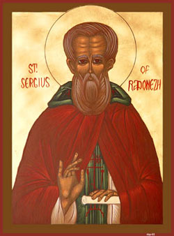 Image of St. Sergius of Radonezh Image of St. Sergius of Radonezh