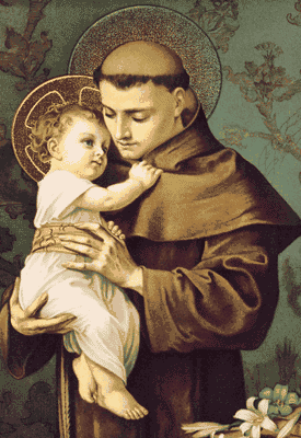 Image of St. Anthony of Padua Image of St. Anthony of Padua