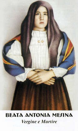 Image of Bl. Antonia Mesina Image of Bl. Antonia Mesina
