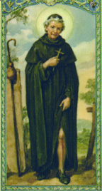 Image of St. Peregrine Laziosi Image of St. Peregrine Laziosi