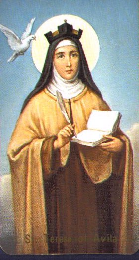 Image of St. Teresa of Avila Image of St. Teresa of Avila