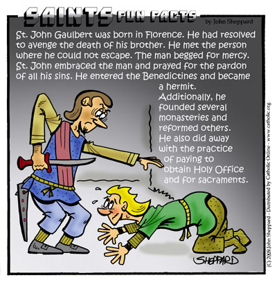 St. John Gaulbert, Abbot Fun Fact St. John Gaulbert, Abbot Fun Fact Image